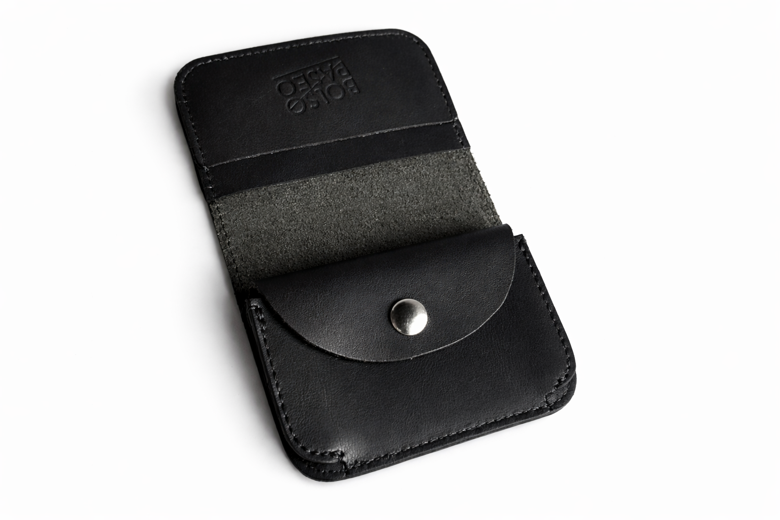 Billetera de cuero artesanal PAT