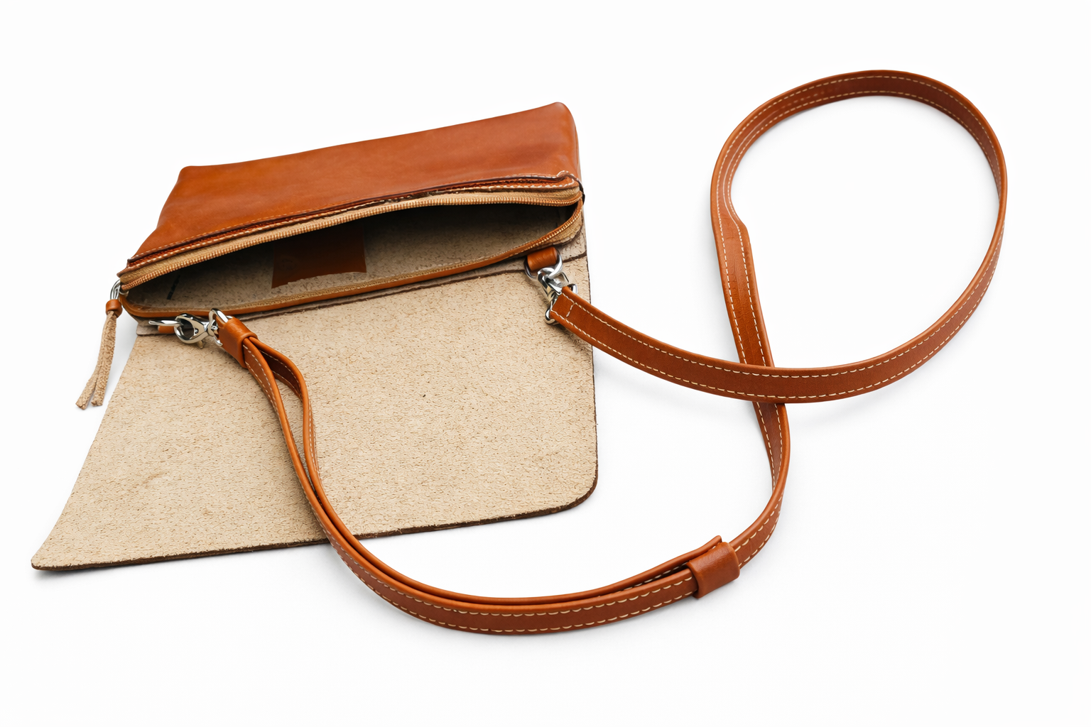 Bolso de cuero artesanal ADA