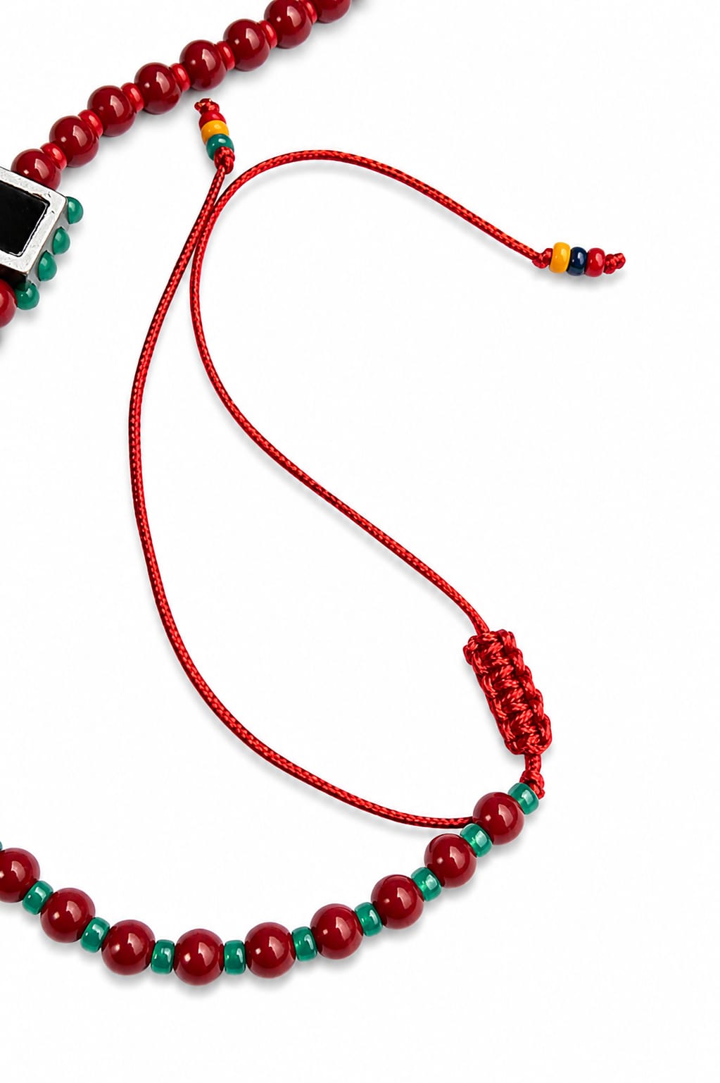 Detalle de cierre collar murano