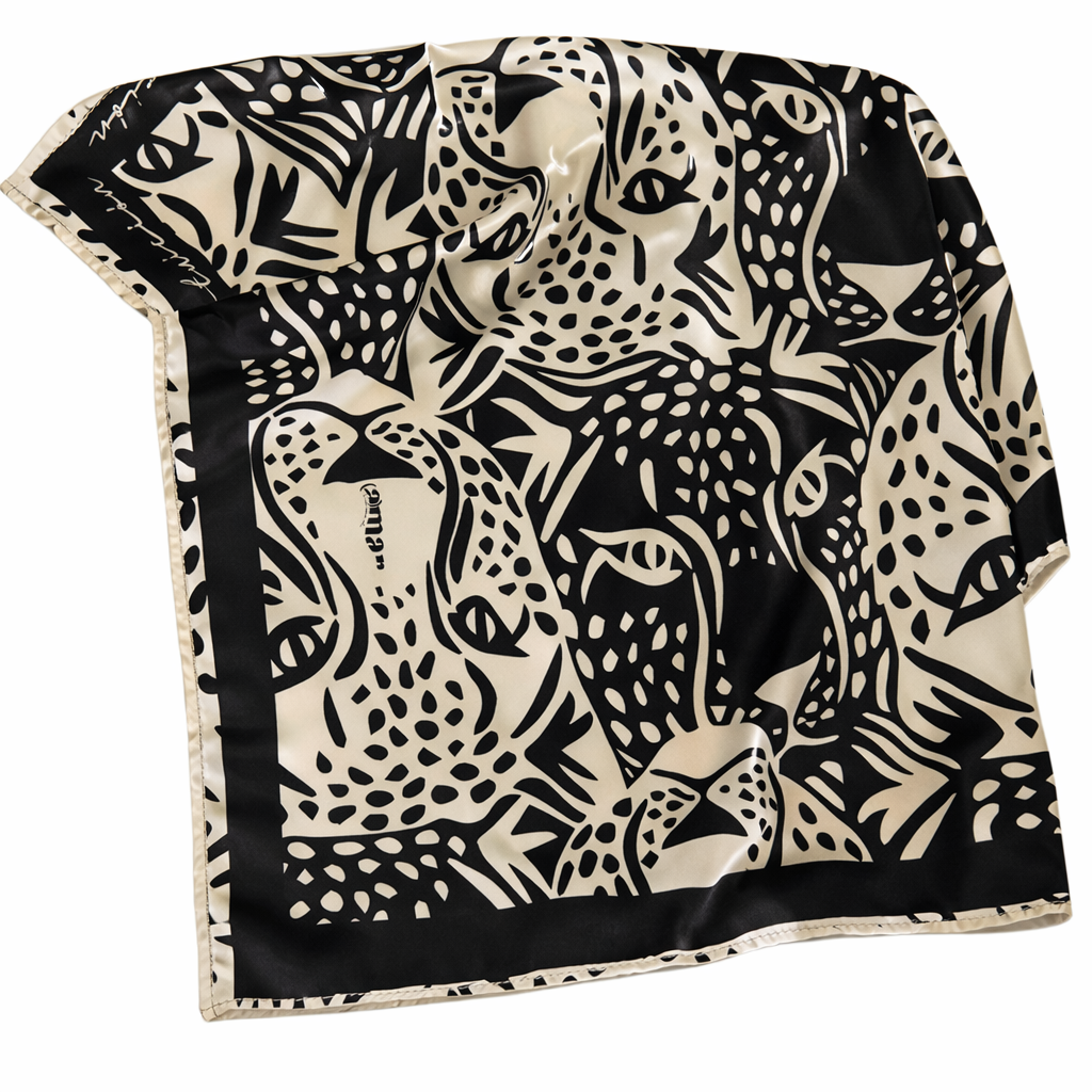 Pañoleta diseño Intuicion detalle