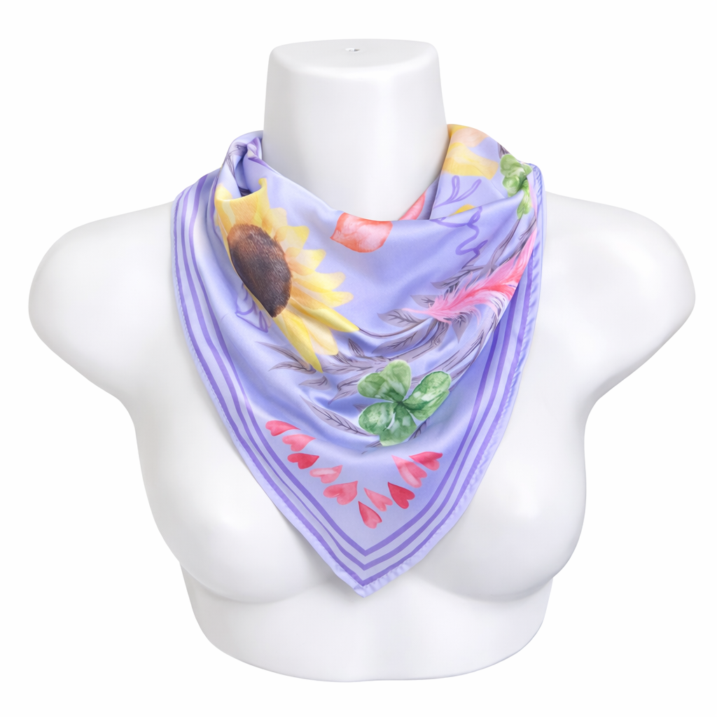 Pañoleta diseño Puedes volar frente